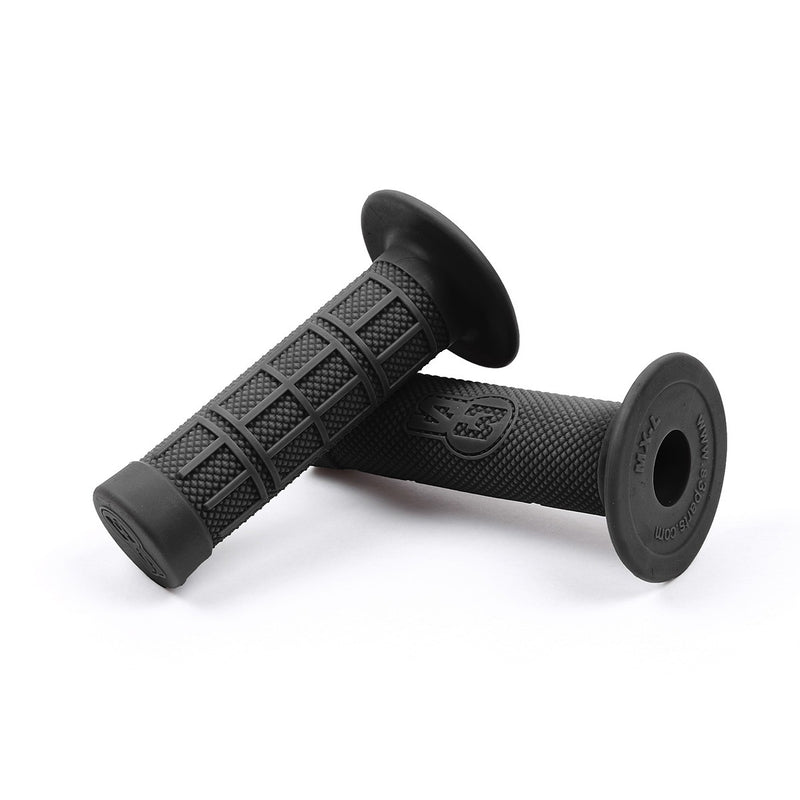 S3 Enduro Griffe Half Waffle schwarz 22 mm