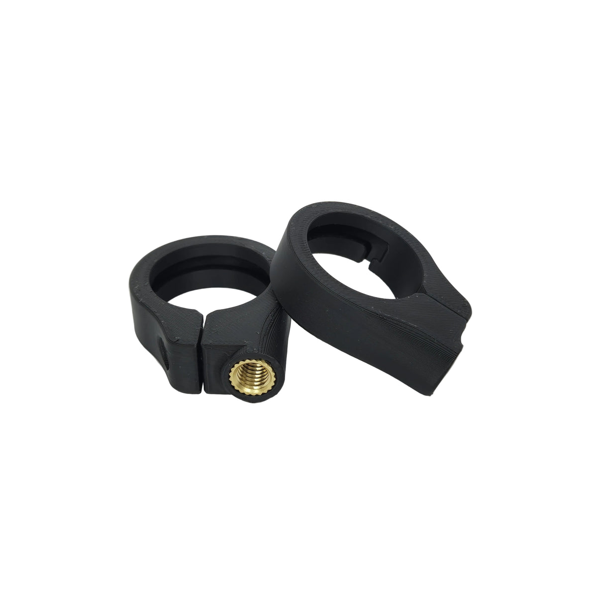2x Blinkerhalter vorn, M8 Gewinde, schwarz, Simson s50, s51, s70