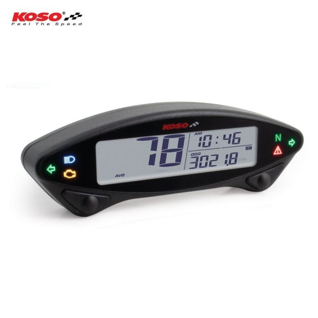 KOSO Tacho DB EX-02 digital mit ABE – schwarz