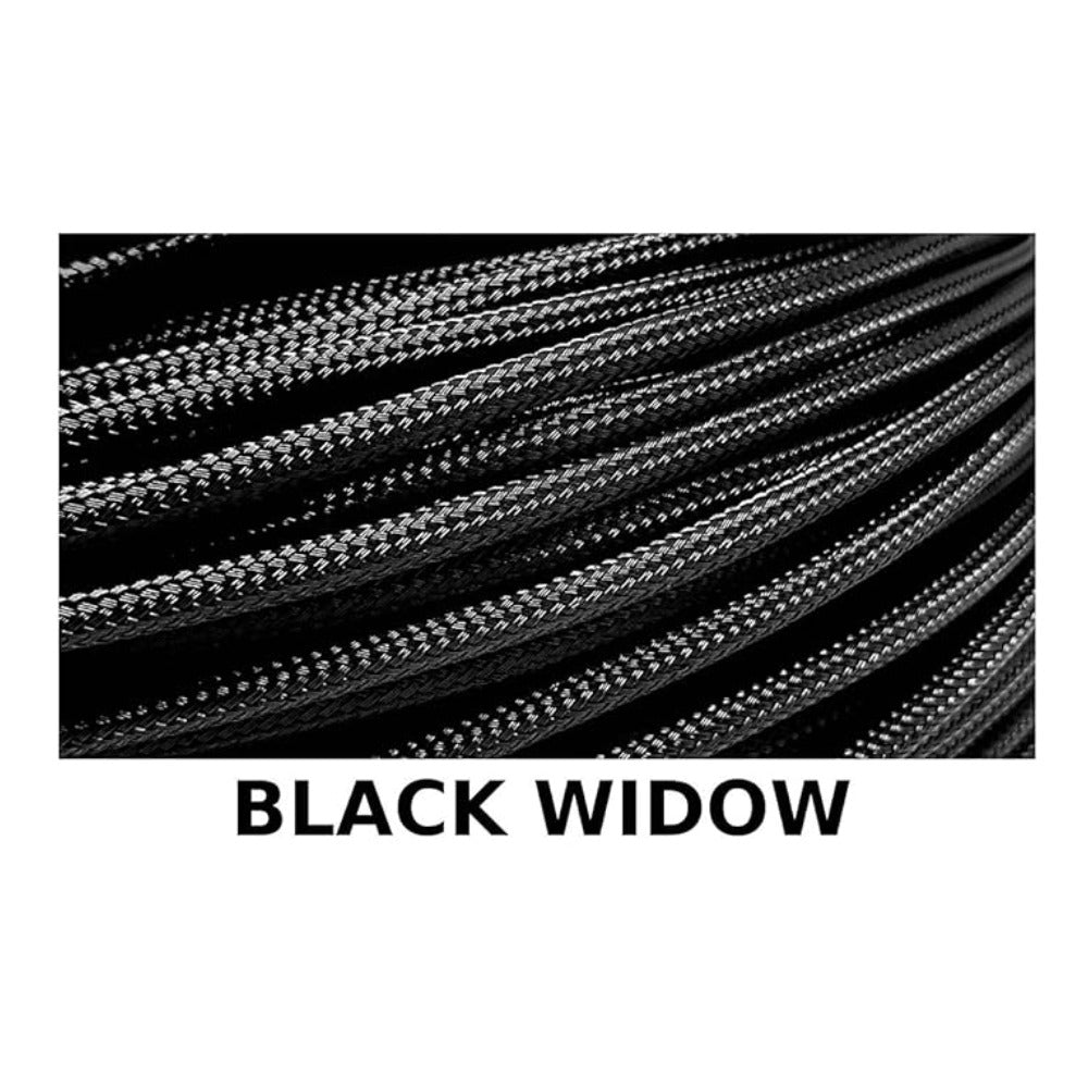 Geflechtschlauch Black Widow