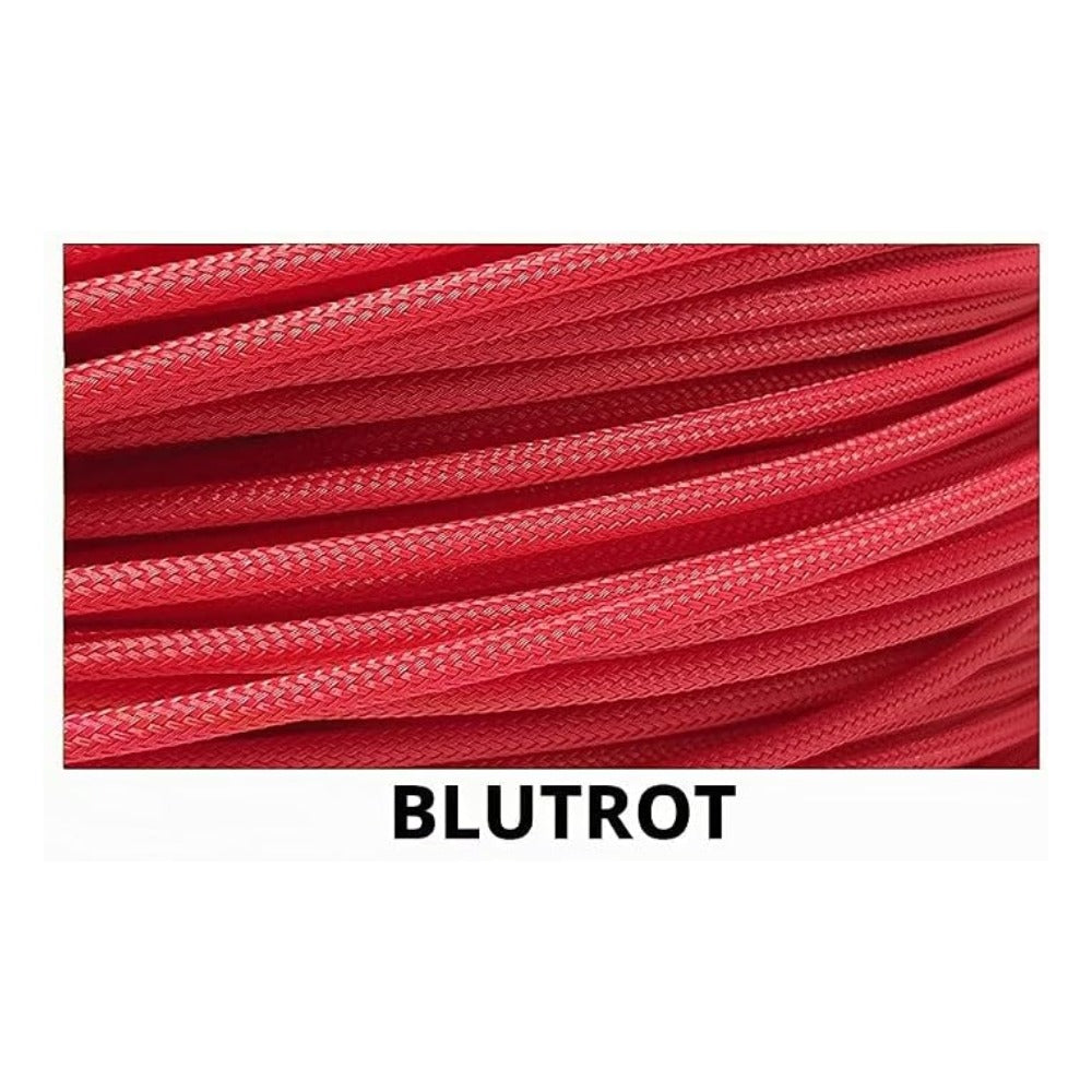 Geflechtschlauch Blutrot