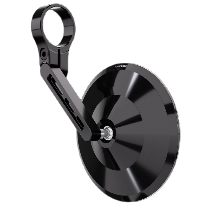 HIGHSIDER pro Lenkerendenspiegel Montana 2 Schwarz Kurz (1Stck.)