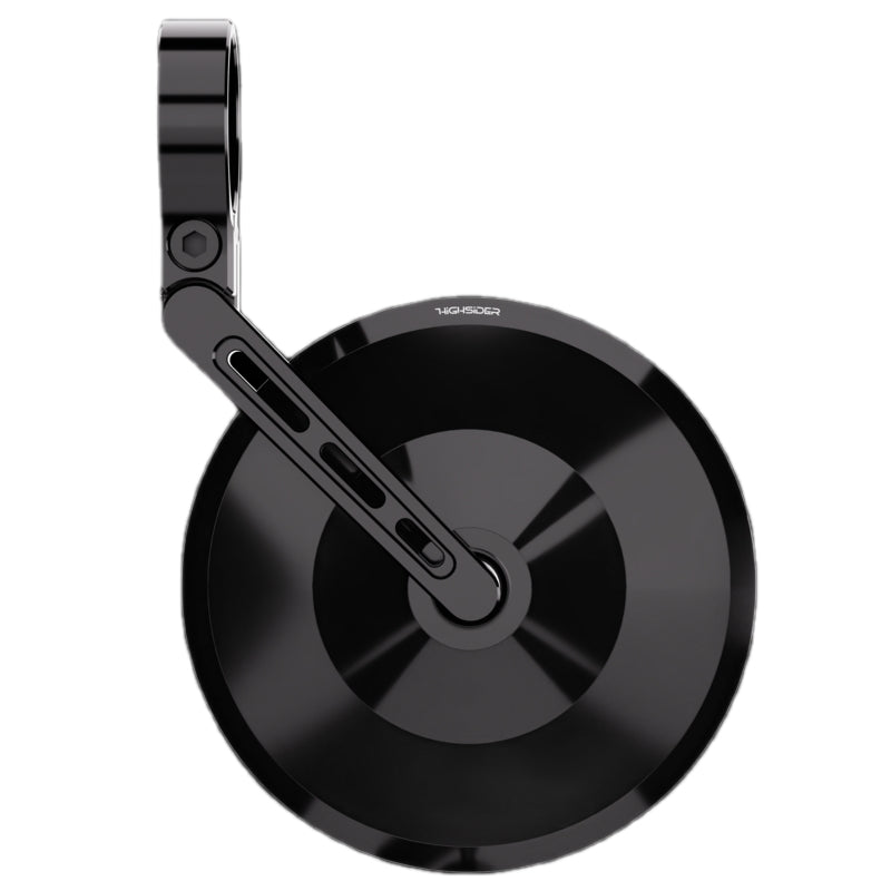 HIGHSIDER pro Lenkerendenspiegel Montana 2 Schwarz Kurz (1Stck.)