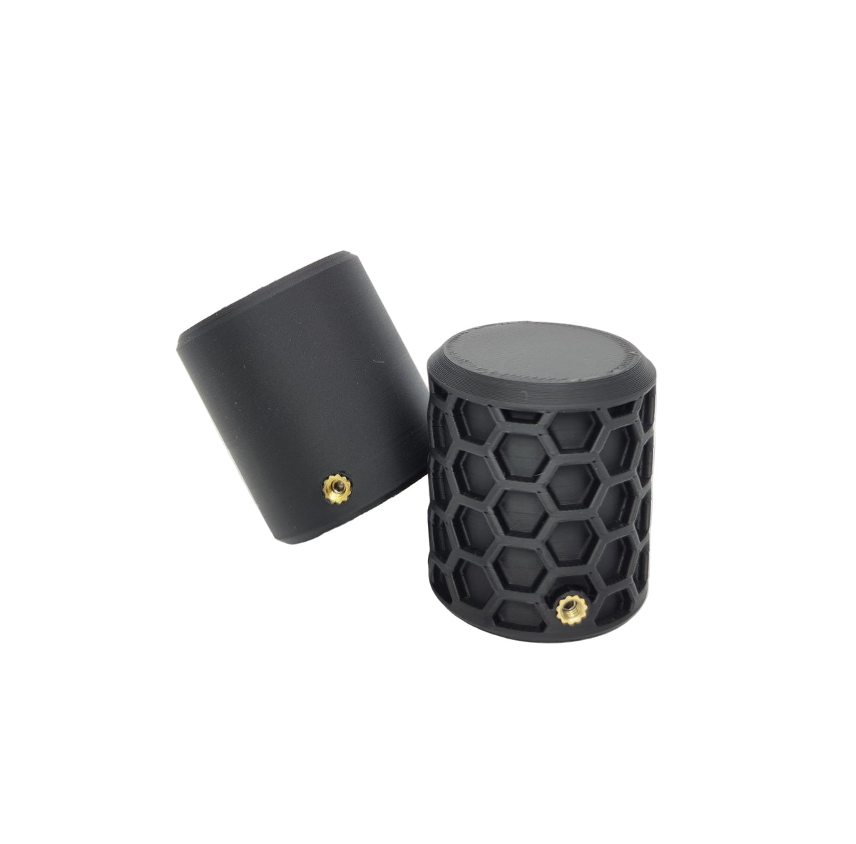 2x Sturzpads/Crashpads, schwarz, Vorderachse