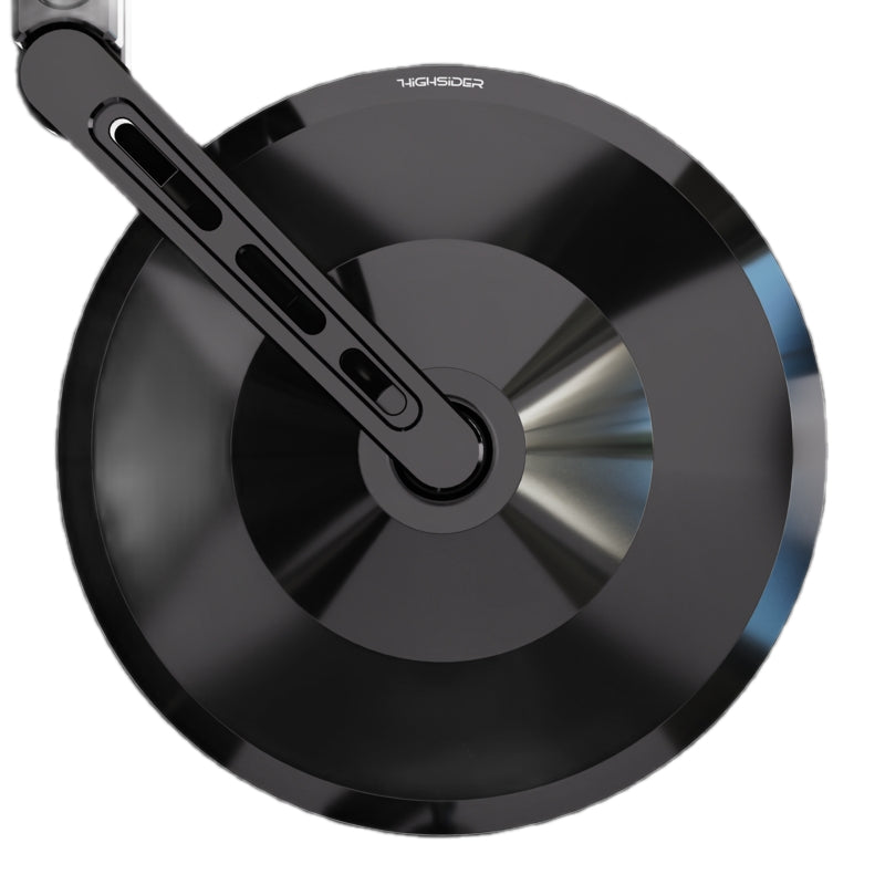 HIGHSIDER pro Lenkerendenspiegel Montana 2 Schwarz Kurz (1Stck.)