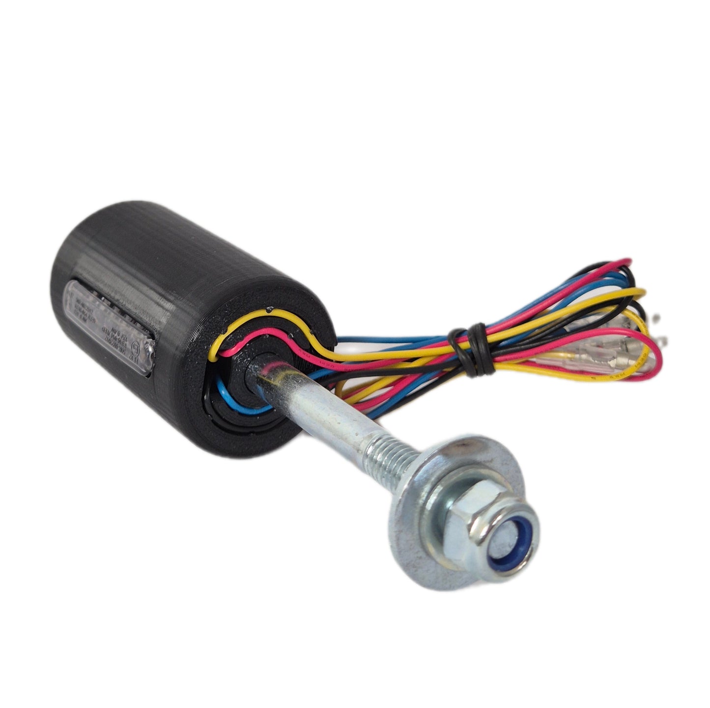 LED Blinker Set, 2x Lenkerblinker E-geprüft, 2x 4in1 Sturzpads, 12V, getönt