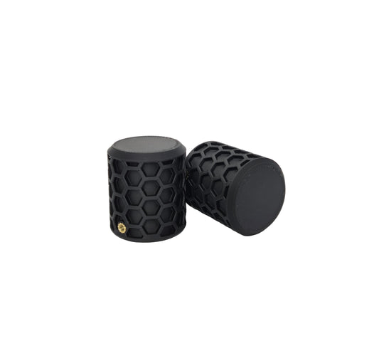2x Sturzpads/Crashpads, schwarz, Vorderachse