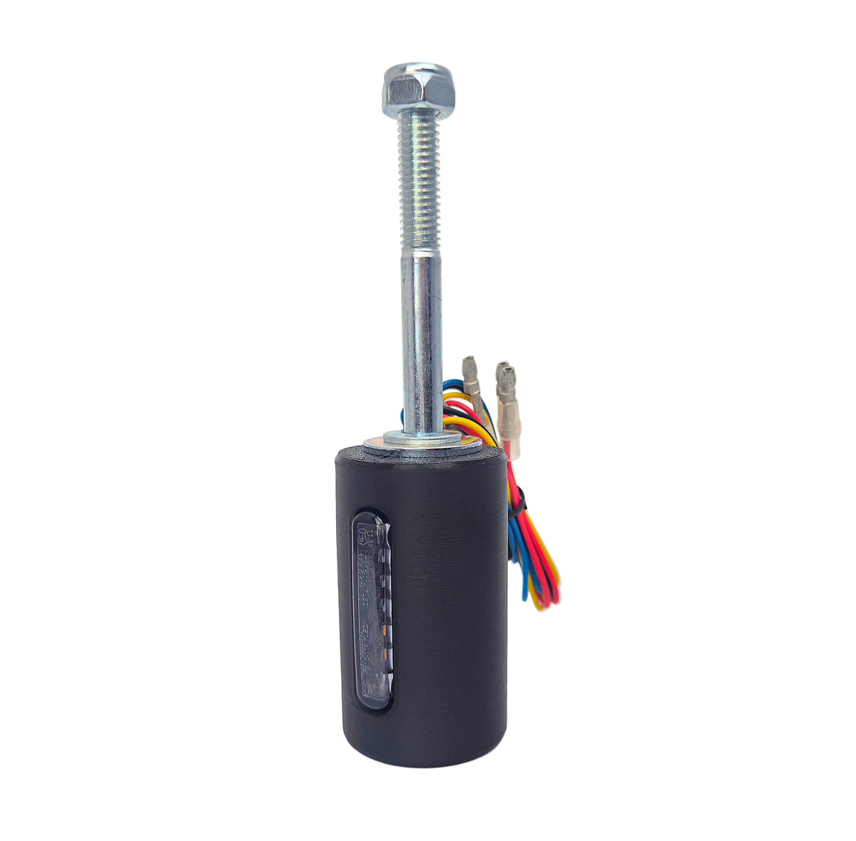 LED Blinker Set, 2x Lenkerblinker E-geprüft, 2x 4in1 Sturzpads, 12V, getönt
