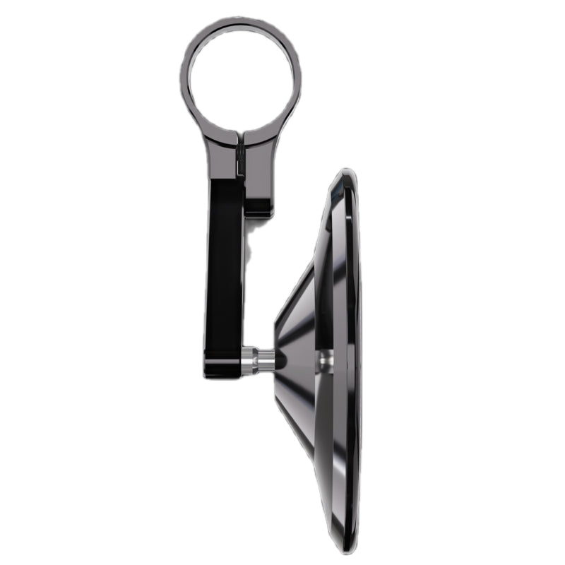 HIGHSIDER pro Lenkerendenspiegel Montana 2 Schwarz Kurz (1Stck.)