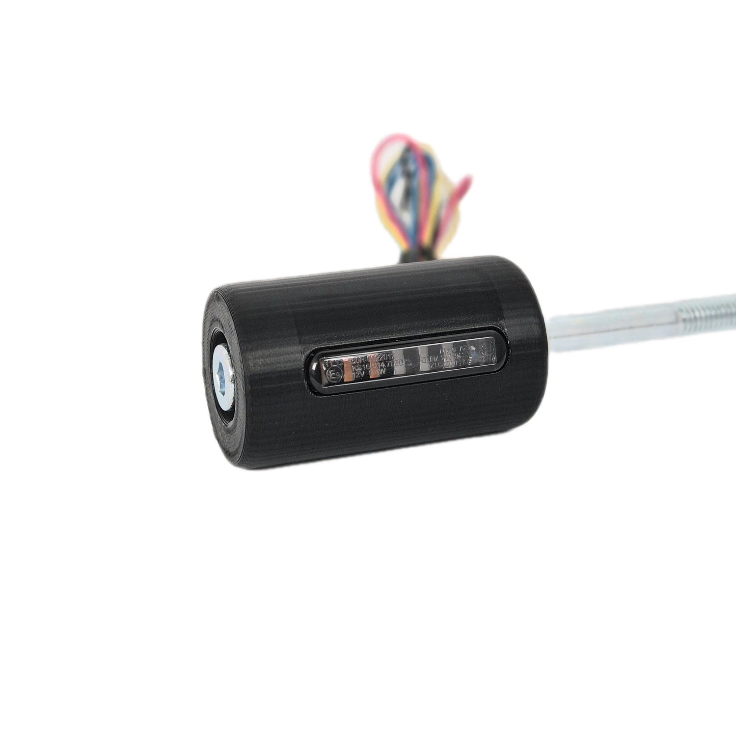 LED Blinker Set, 2x Lenkerblinker E-geprüft, 2x 4in1 Sturzpads, 12V, getönt